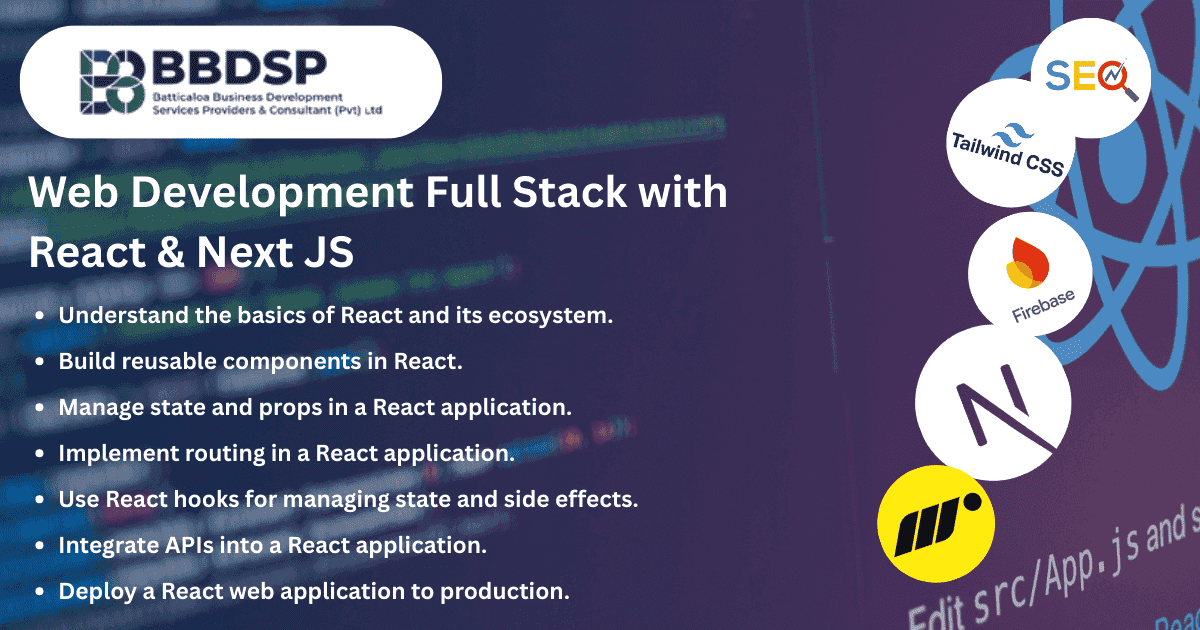 Web Development Full Stack with React & Next JS
